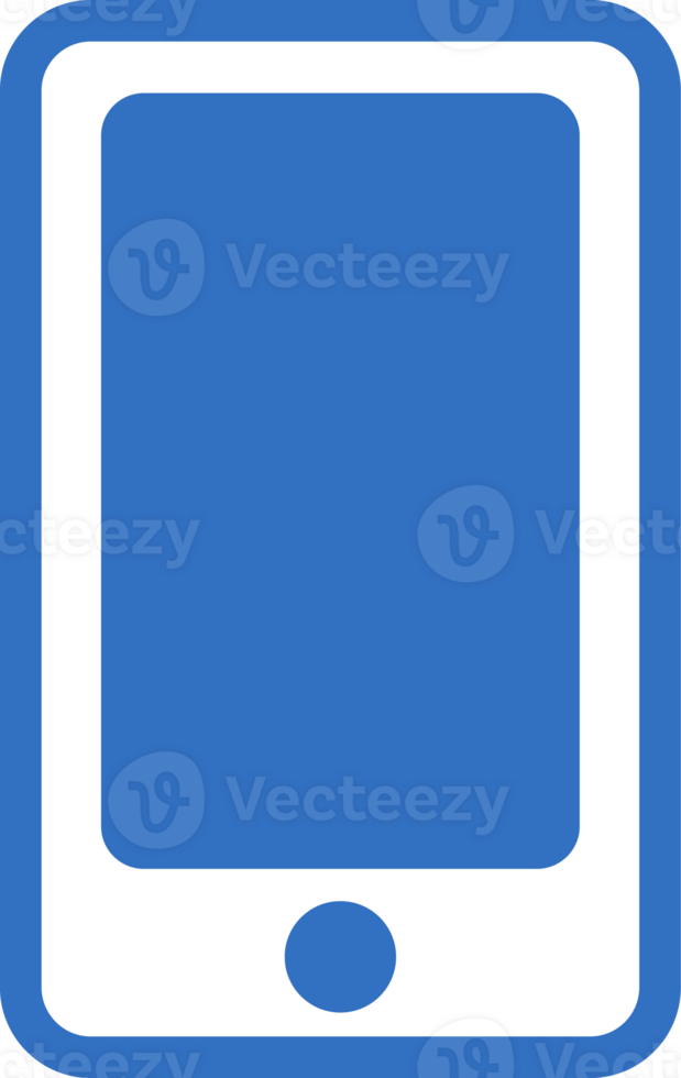 Mobile phone icon line design, monoline icons. png