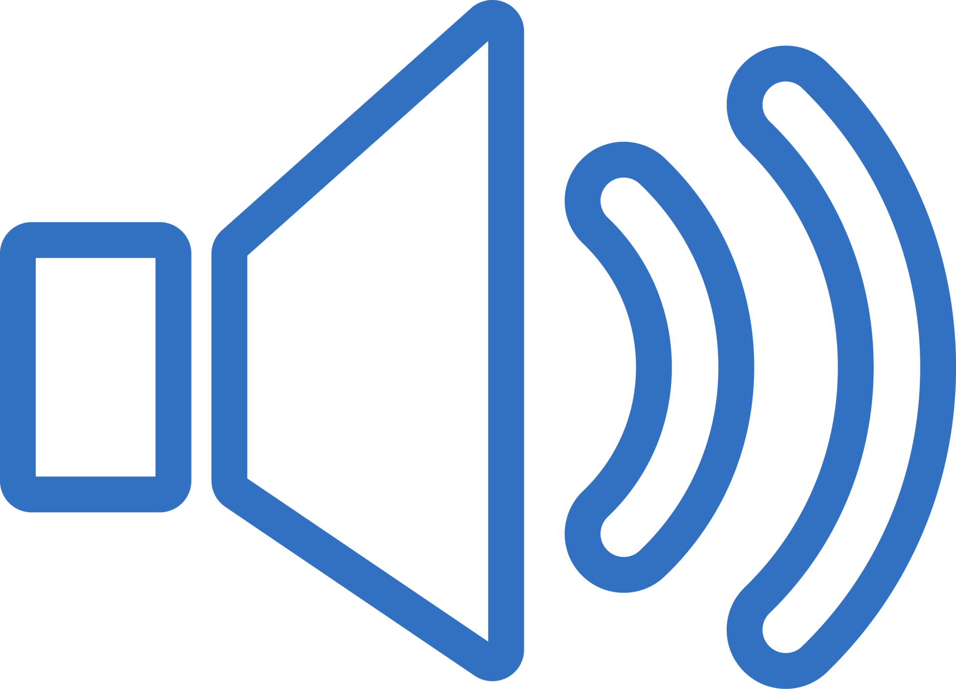 Speaker icon line design, monoline icons. 26561725 PNG