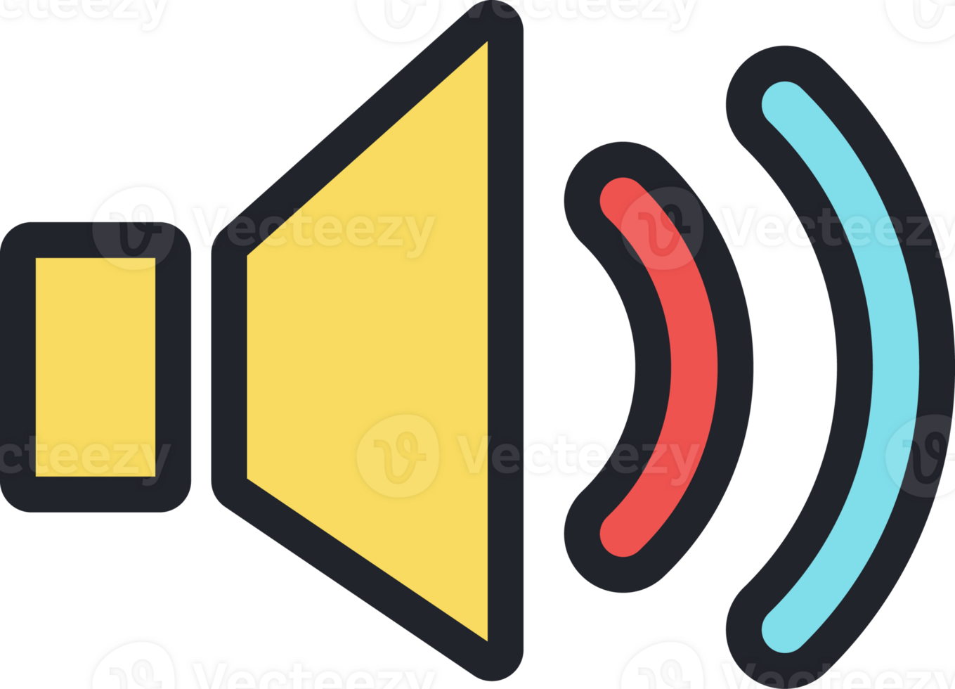 Speaker flat icon. png