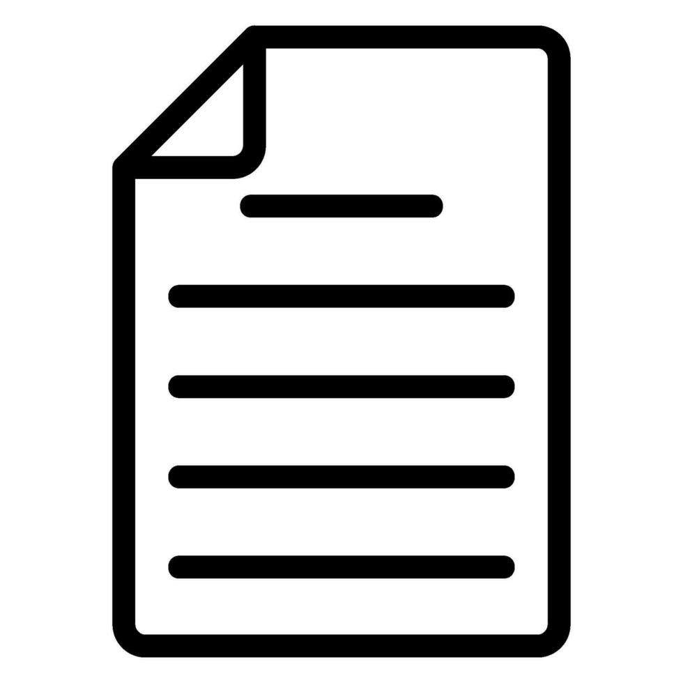 document line icon 26561928 Vector Art at Vecteezy