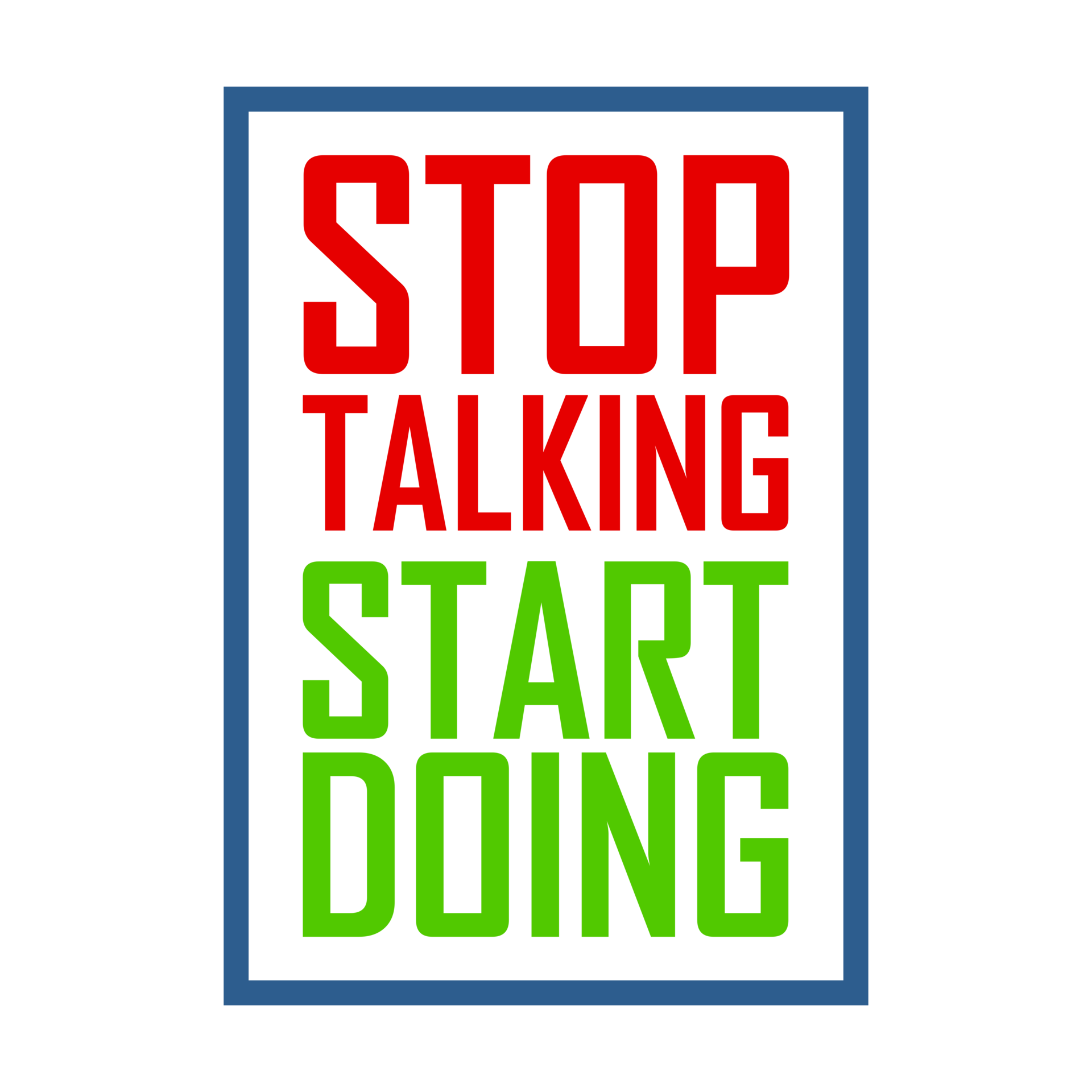 Stop talking quotes lettering typography 26562288 PNG