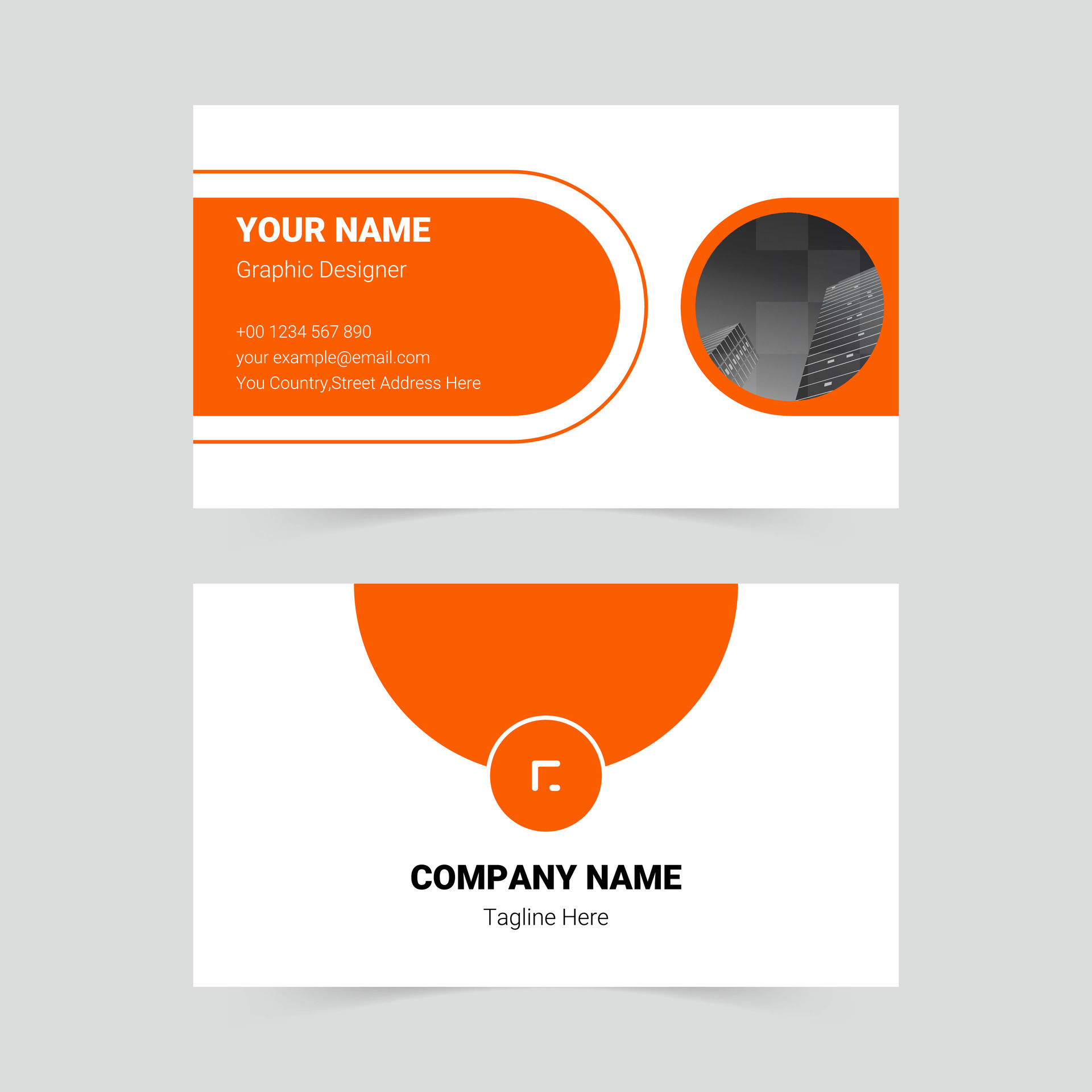 Simple business card template 26562434 Vector Art at Vecteezy Simple business card template 26562434 Vector Art at Vecteezy