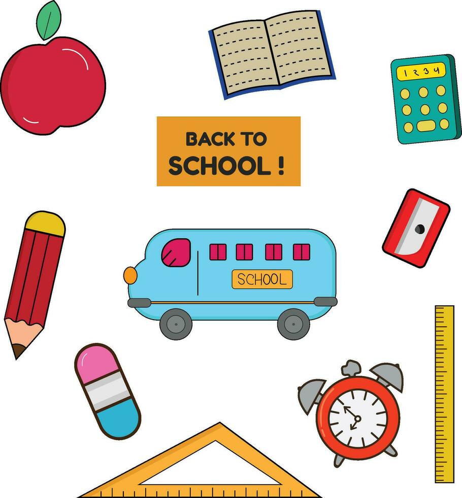 back to school vector