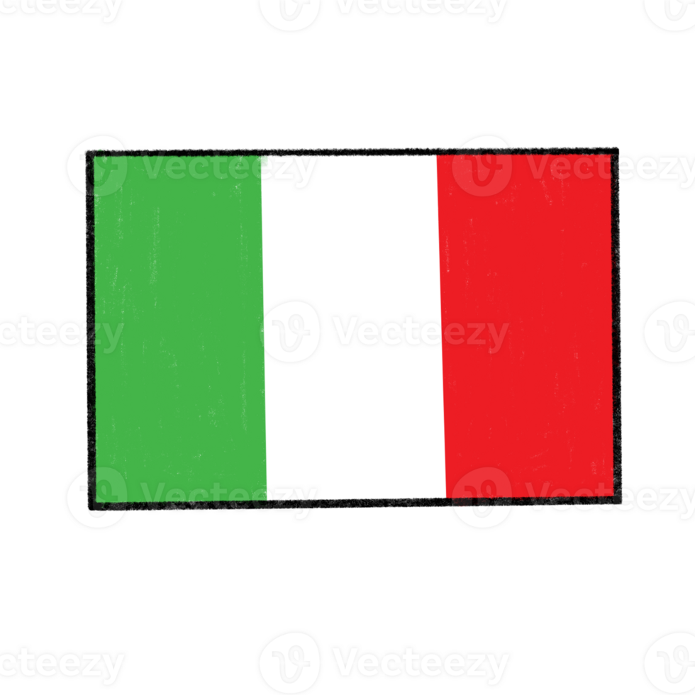 Flag Europe Italy png