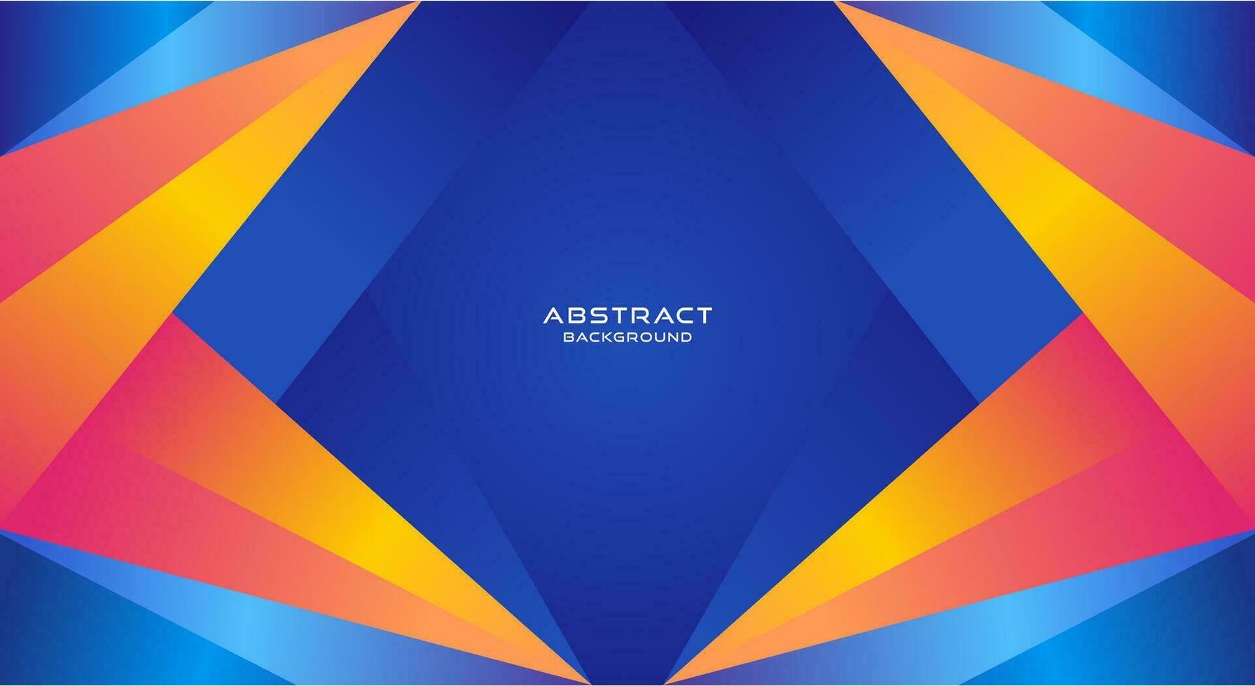 Abstract geometric colorful background vector