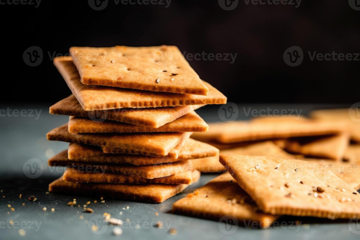stock photo of cracker food photography