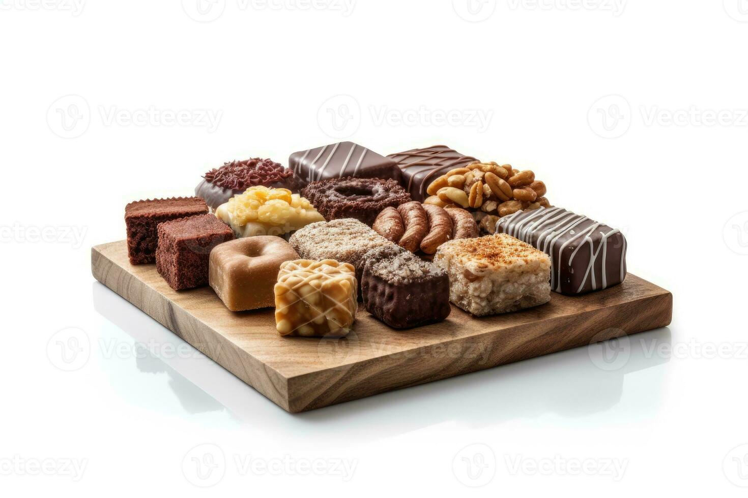 stock photo of confectionery food photography isolated white background AI Generated
