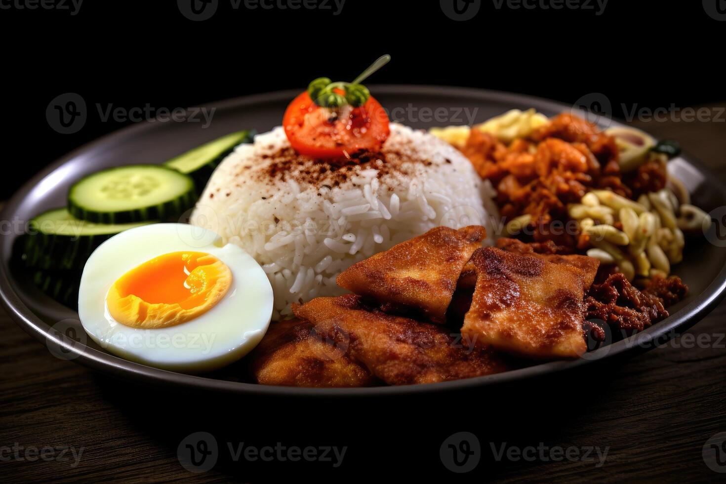 stock photo of nasi uduk food food photographystudio