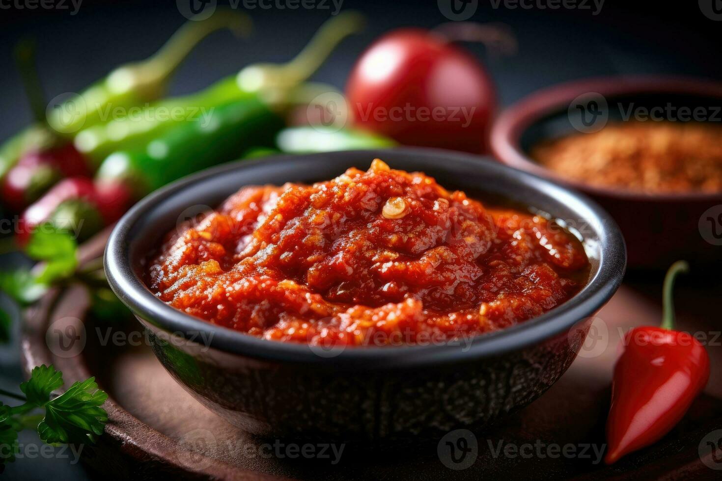 stock photo of sambal food photography AI Generated