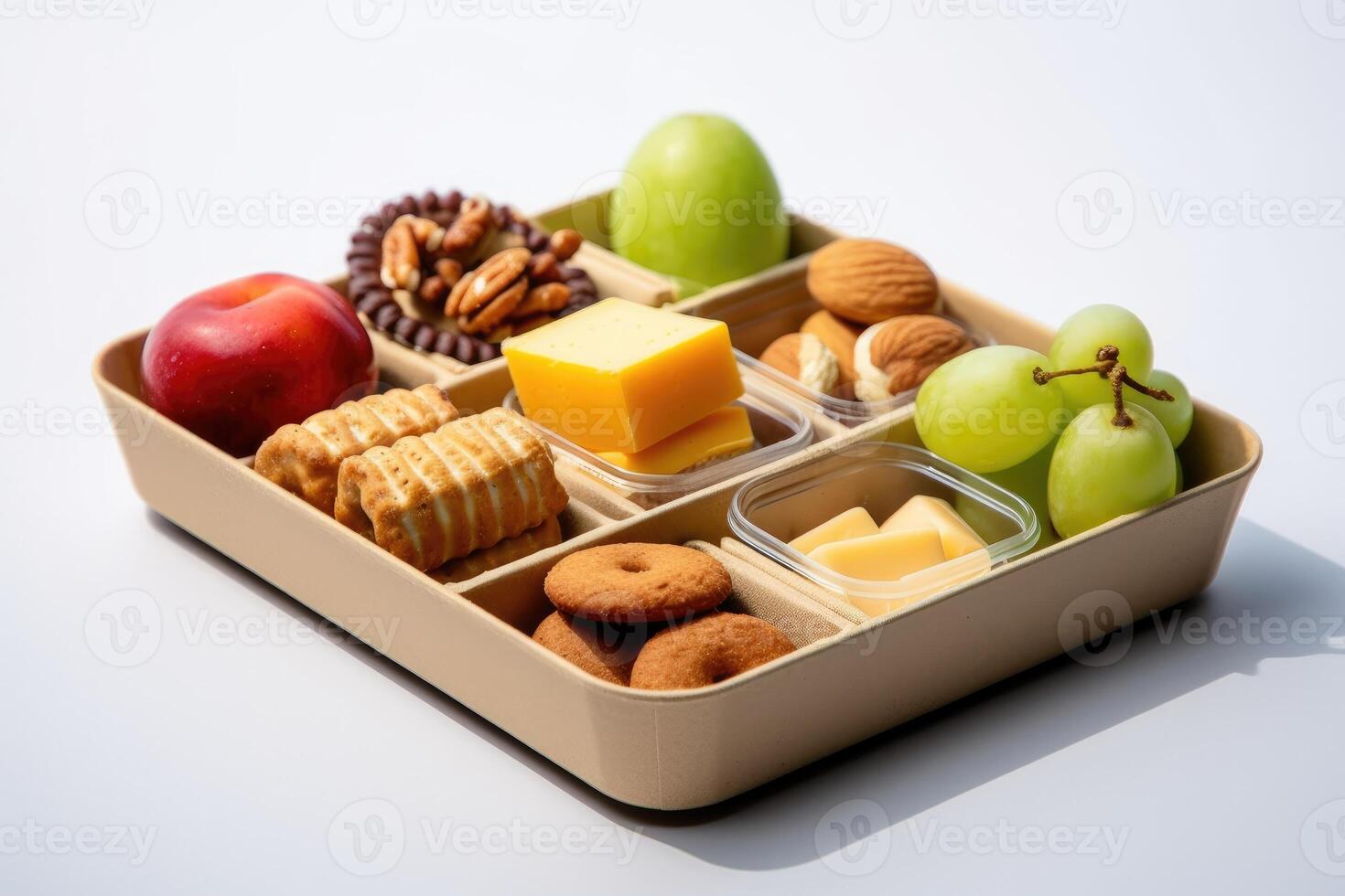 snack box Food Photography AI Generated photo