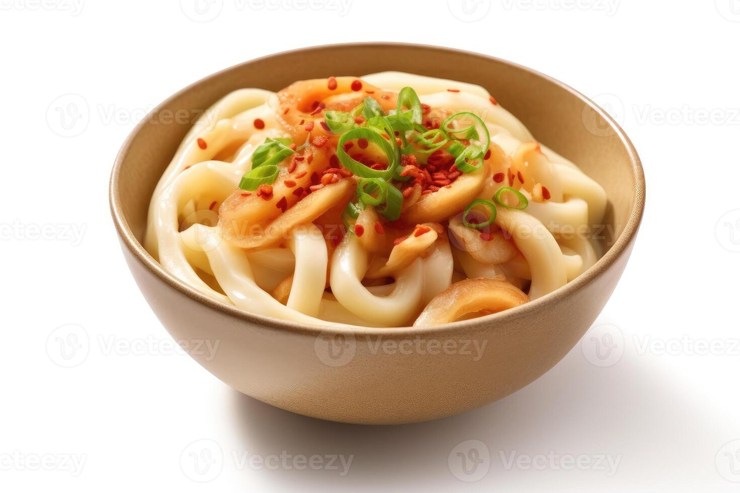 udon japanese white isolated background Food Photography photo