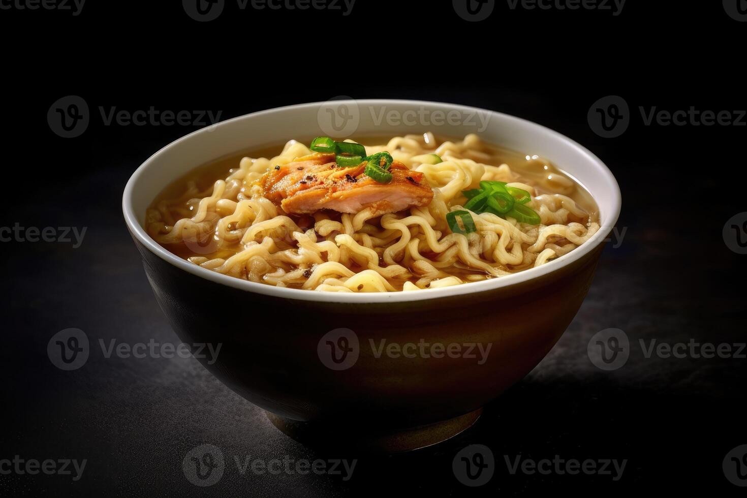 professional food photography instant noodles AI Generated photo