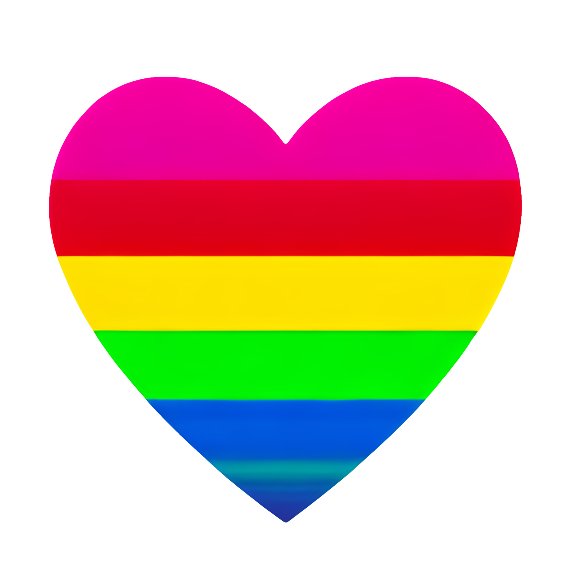 AI Generative A Heart With The Colors Of The Rainbow 26565221 PNG AI Generative A Heart With The Colors Of The Rainbow 26565221 PNG