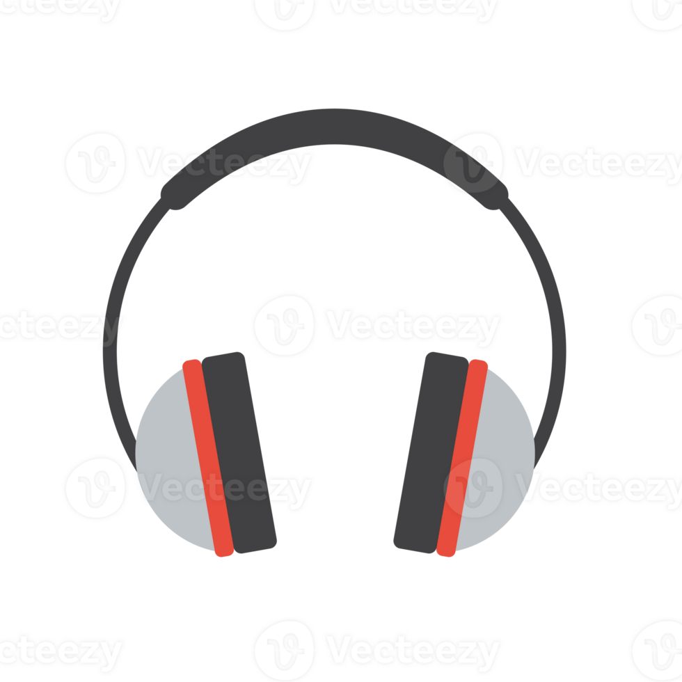 Headphones design icon png