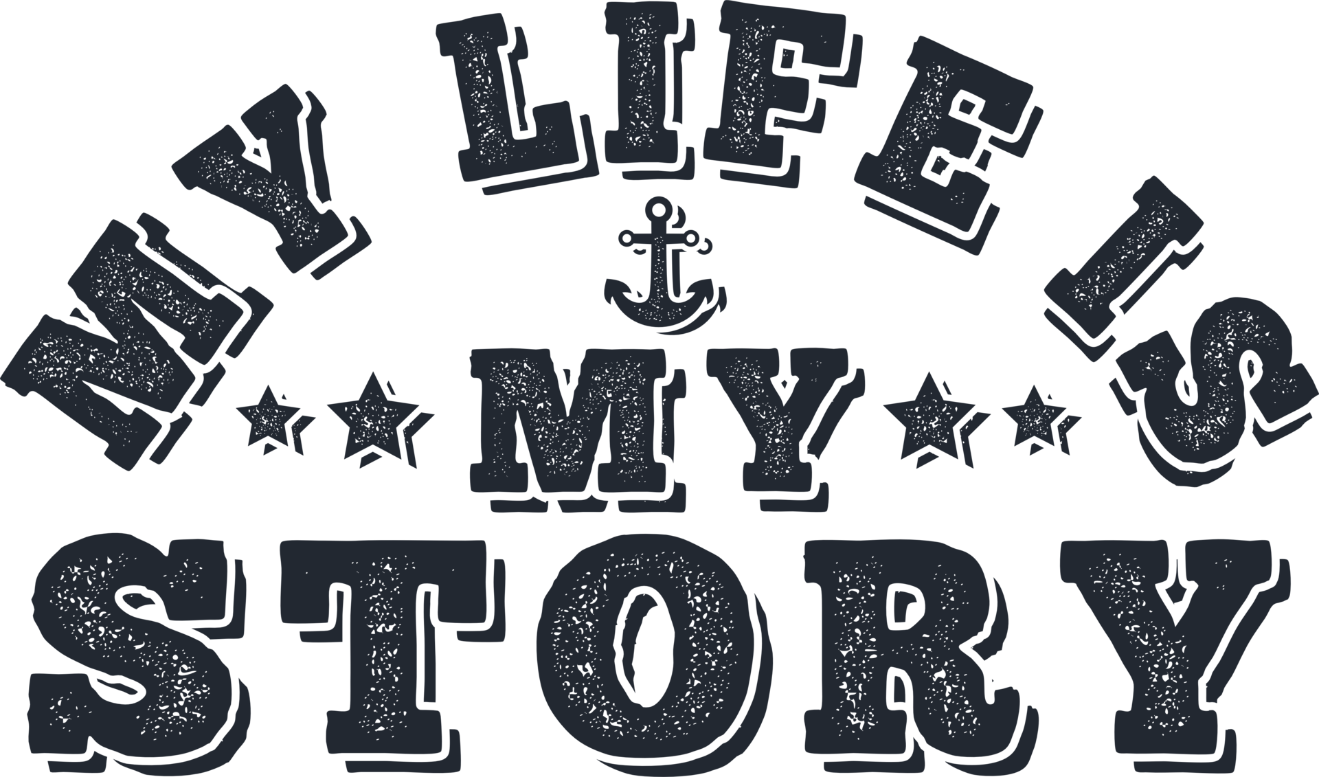 My Life is My Story, Motivational Typography Quote Design. 26565616 PNG