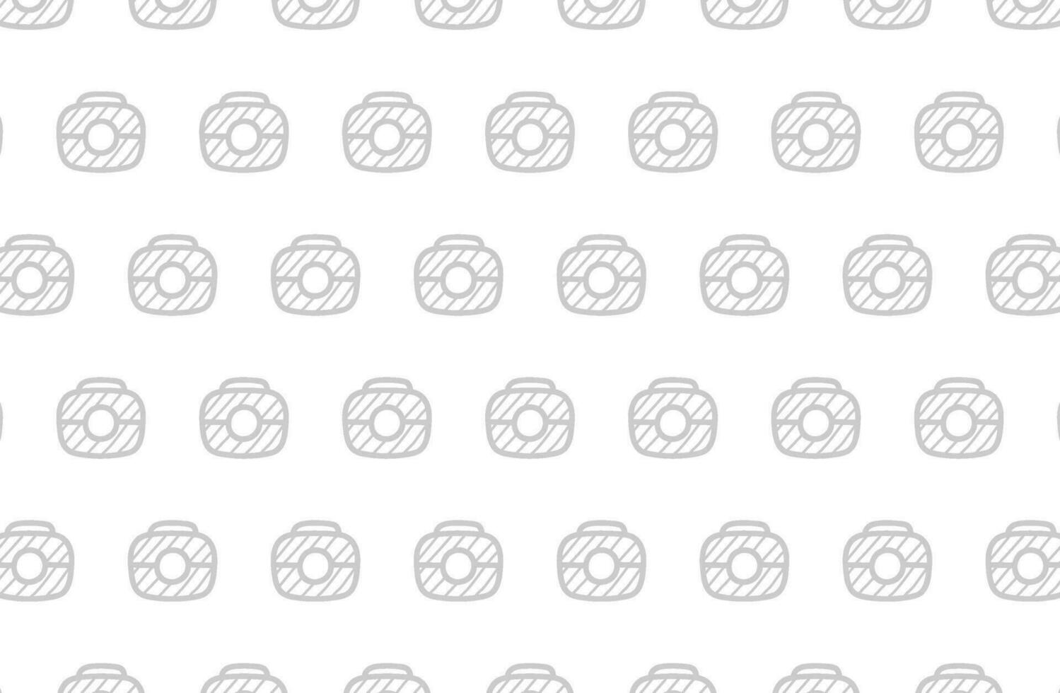 travel and vacation seamless pattern background vector