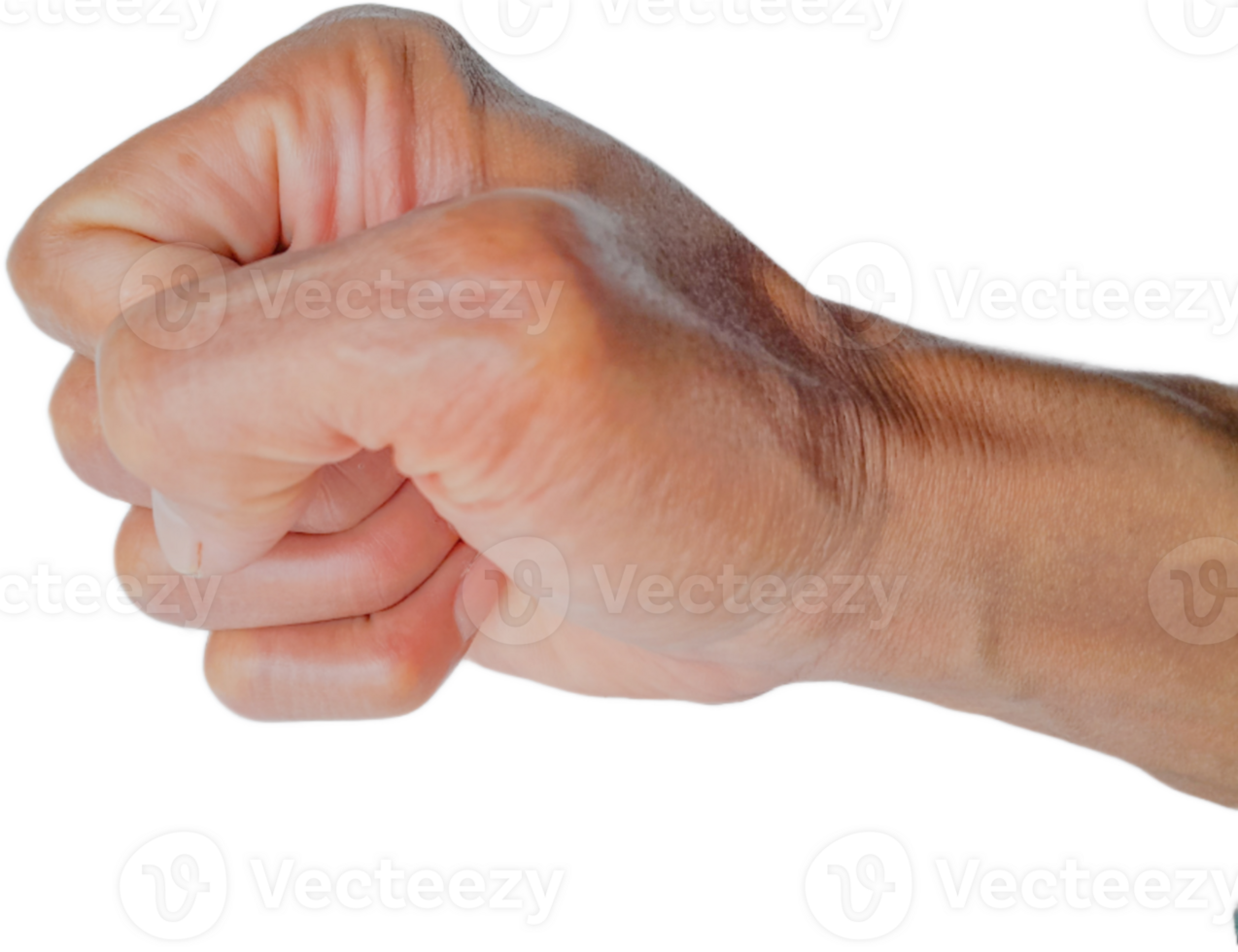 Man hand isolated Transparent png