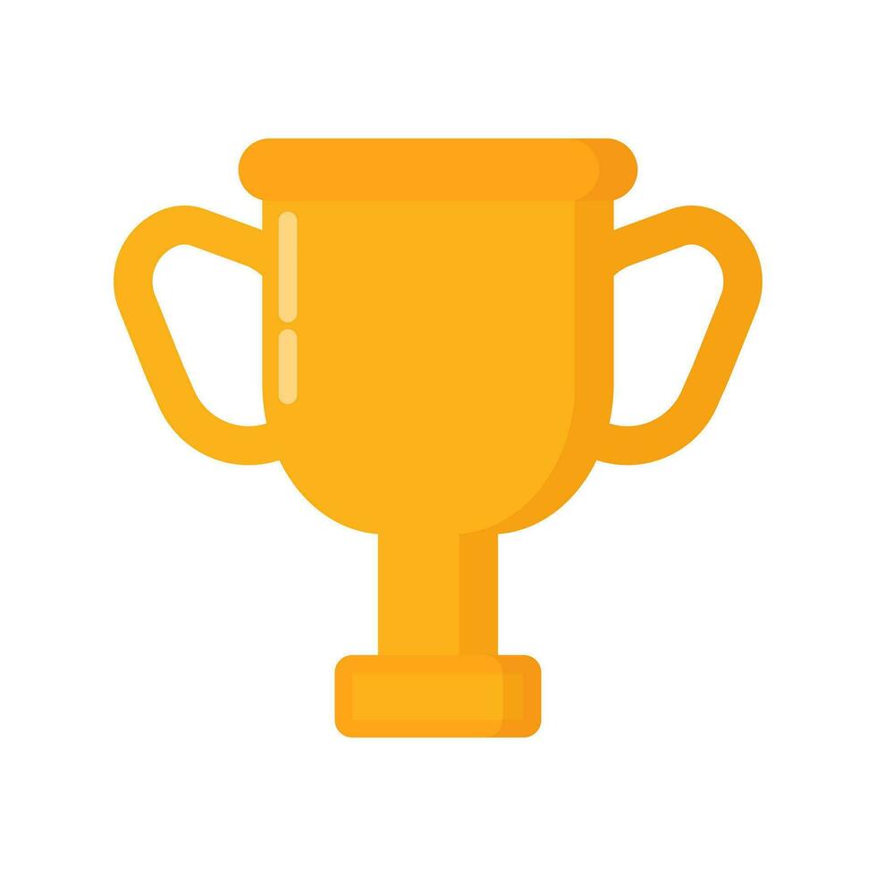 Trophy illustration vector graphic icon