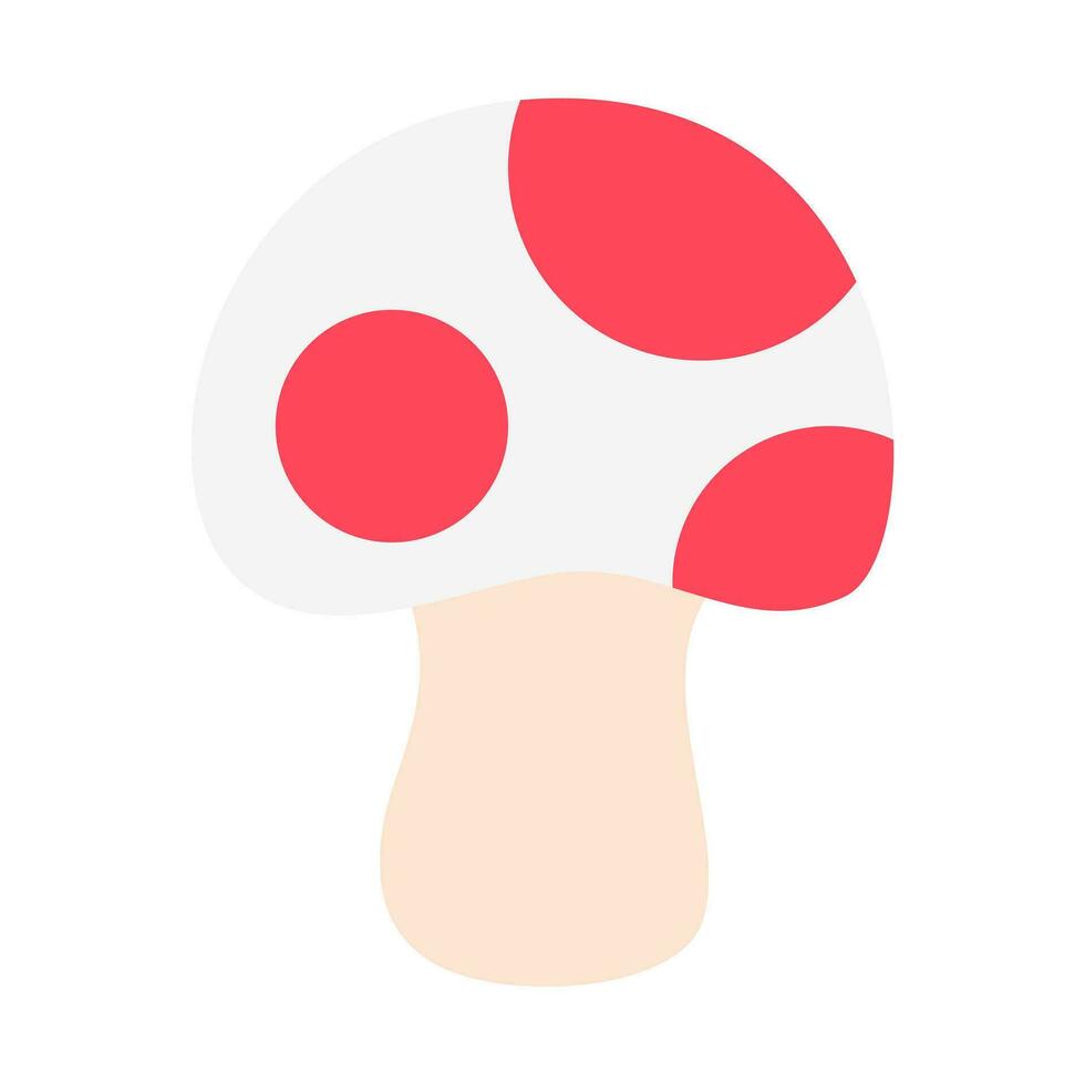 Mushroom illustration vector graphic icon