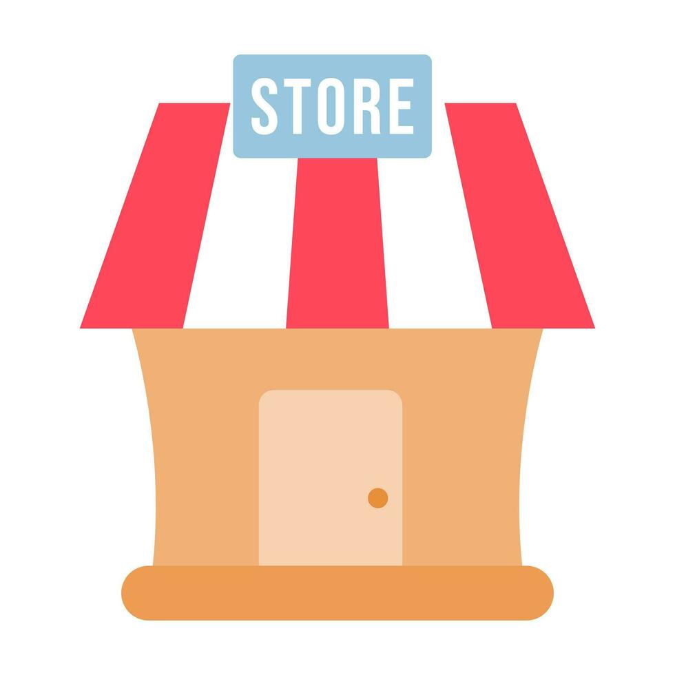 Store illustration vector graphic icon