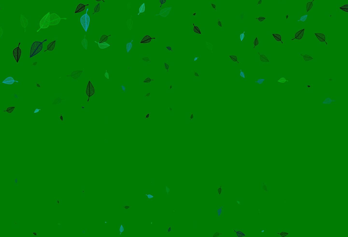 Light Blue, Green vector doodle pattern.