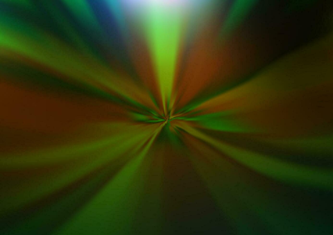 Dark Green, Yellow vector abstract bokeh pattern.
