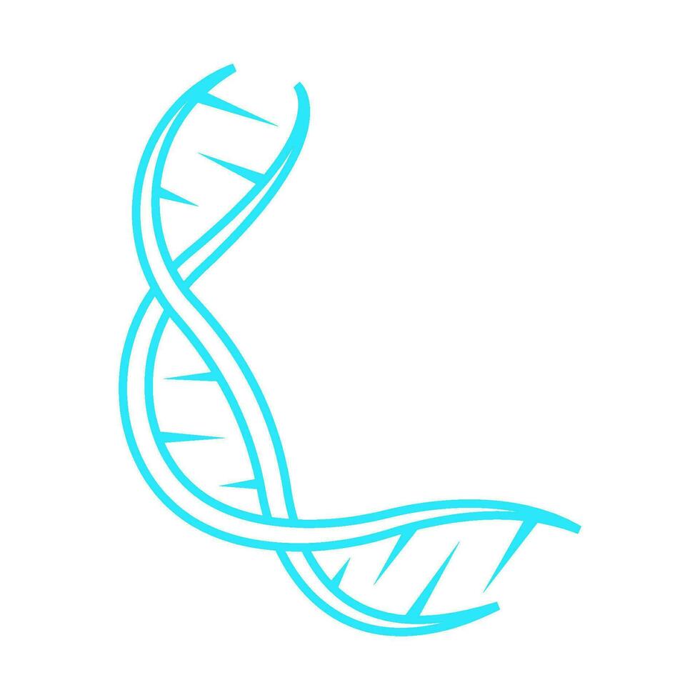 DNA icon illustration vector