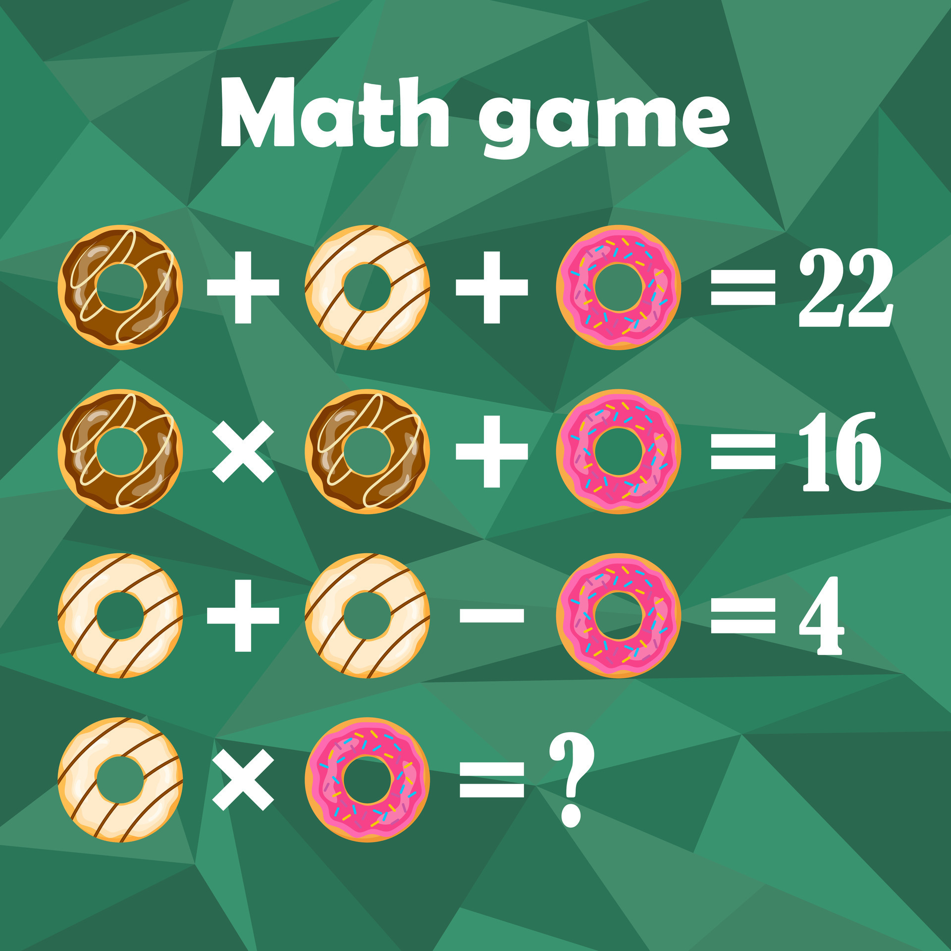 Educational math game. Counting game 26567400 Vector Art at Vecteezy