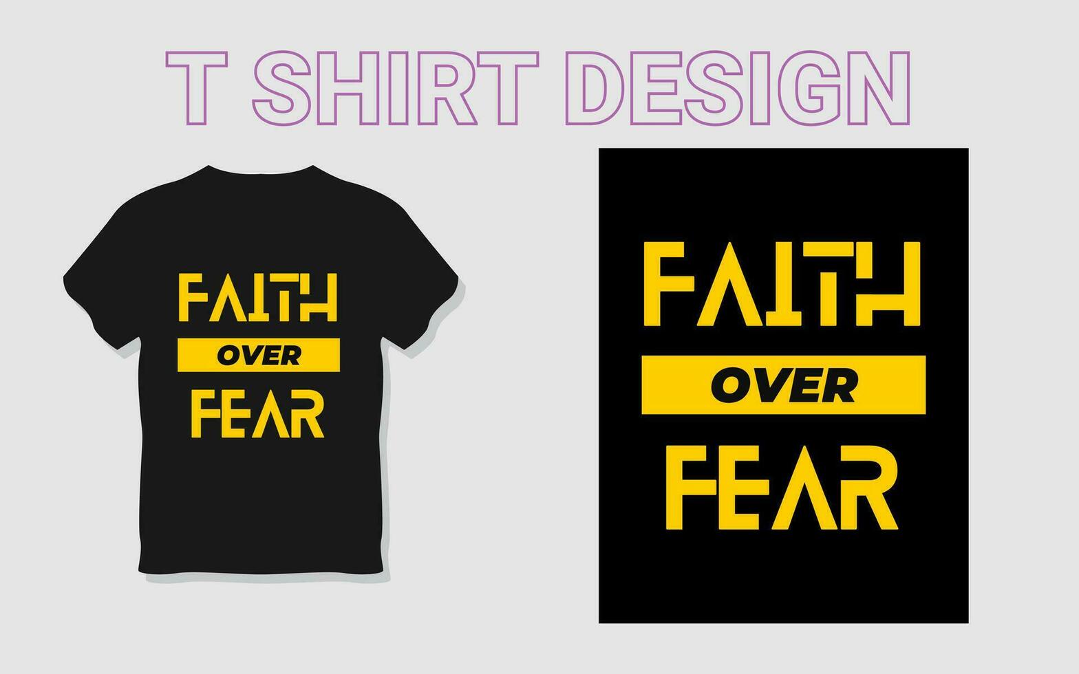 T shirt Design Template vector