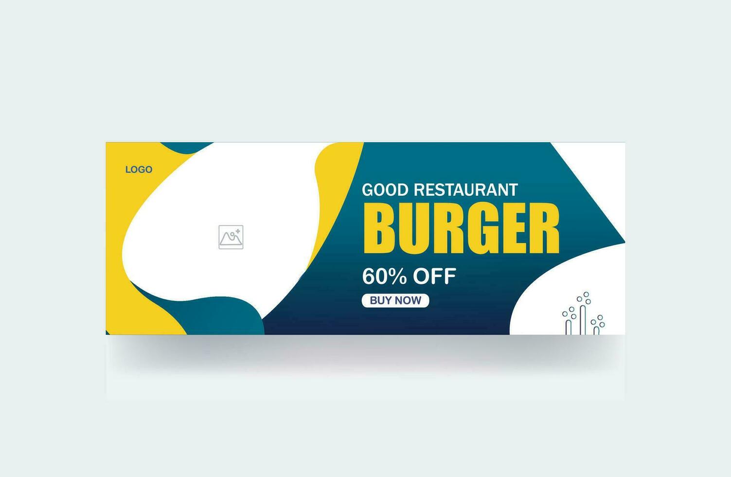 social media post cover banner design template vector