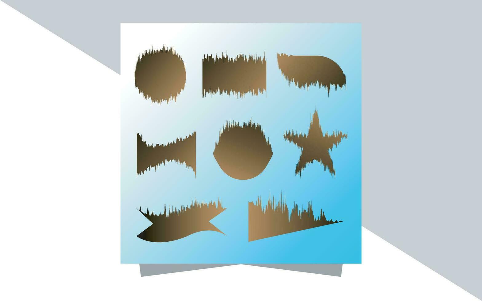 Abstract splatter grunge textures set vector