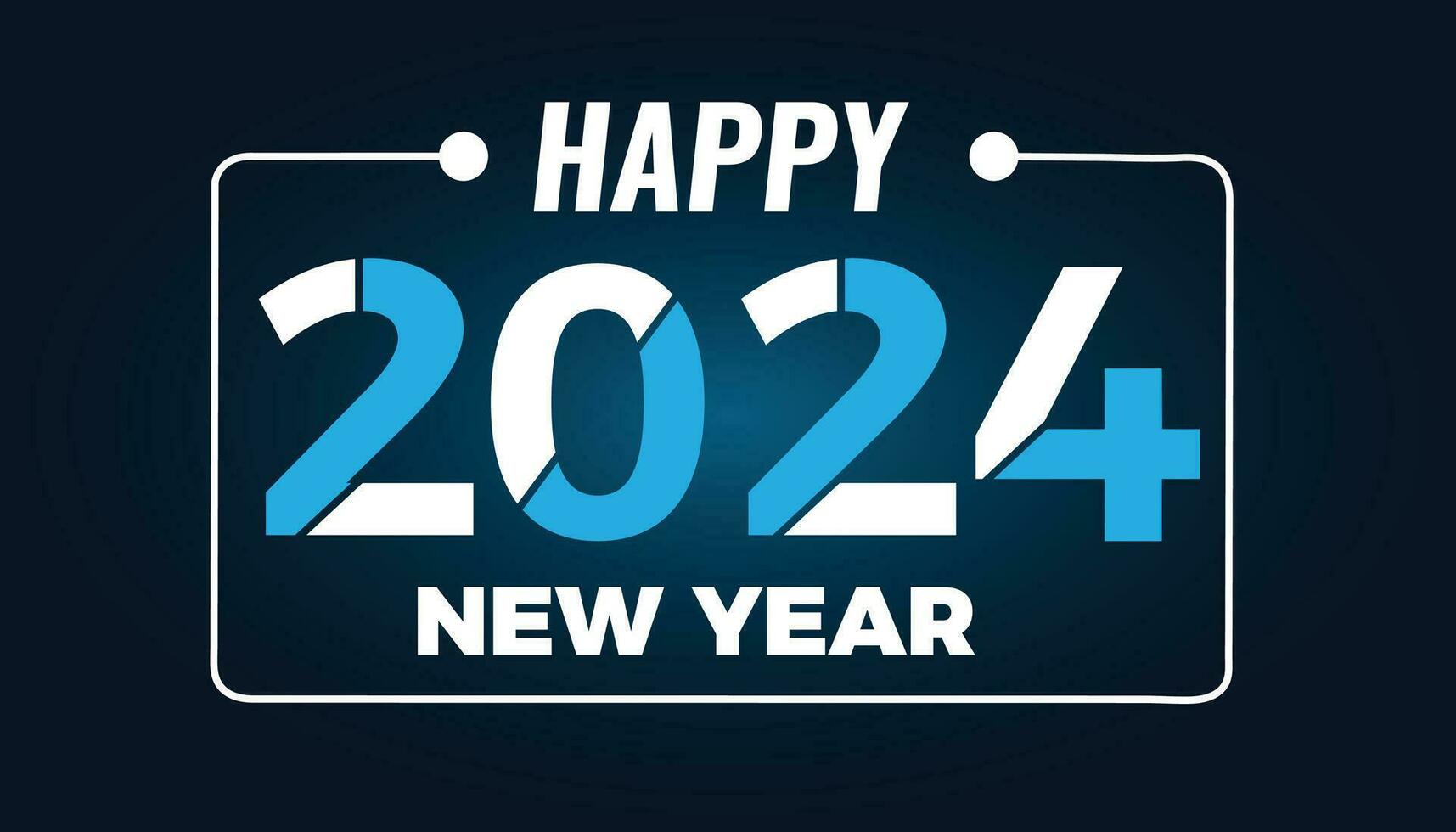 New year number 2024. With a colorful White black stock background. Vector premium background happy new year 2024 for poster, banner, background