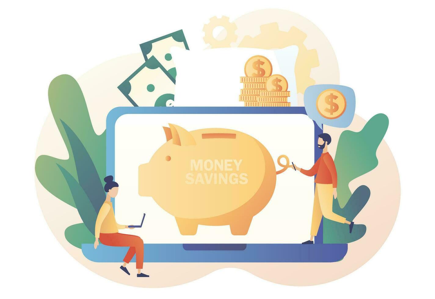 Money pillow online. iny people growth financial. Piggy bank 