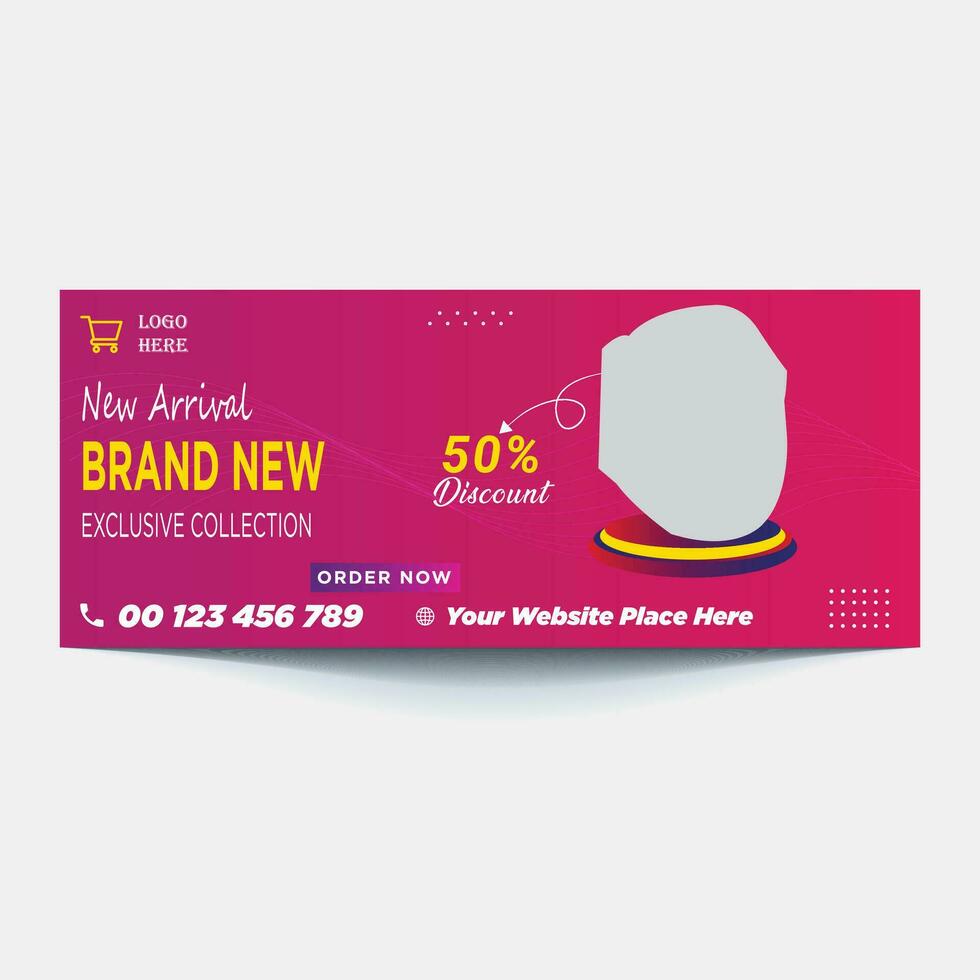 Mega Sale with discount and free shipping offer, website header or banner set. vector