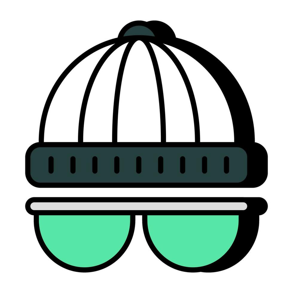 Vector design of glasses with hat 26568646 Vector Art at Vecteezy