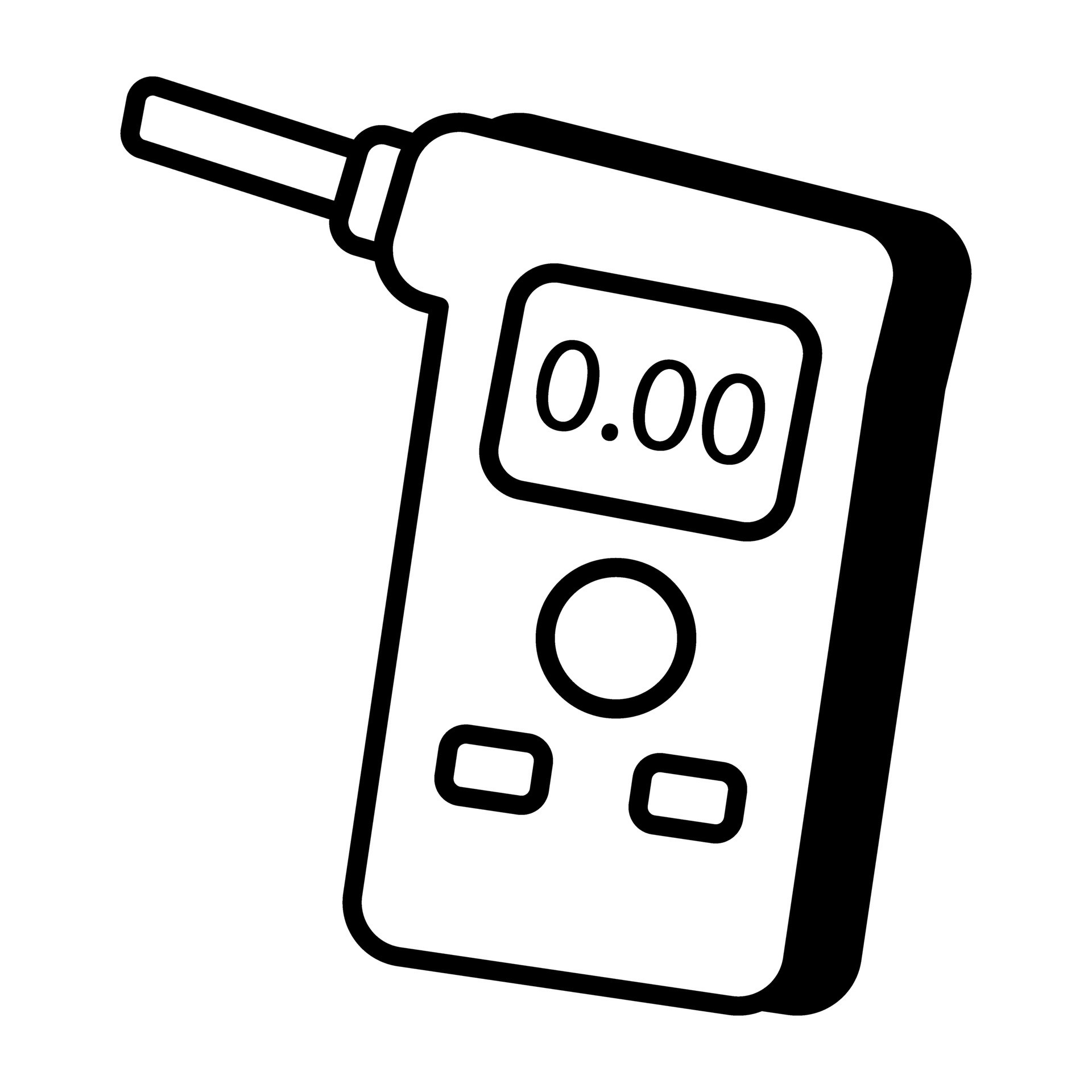 Editable design icon of breathalyzer 26568741 Vector Art at Vecteezy