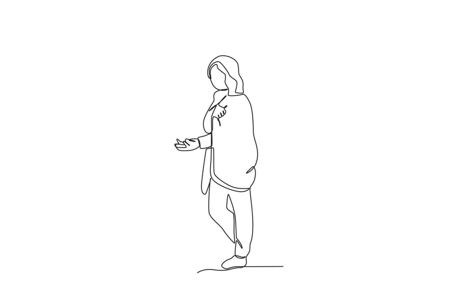 A homeless man stands asking for donations vector