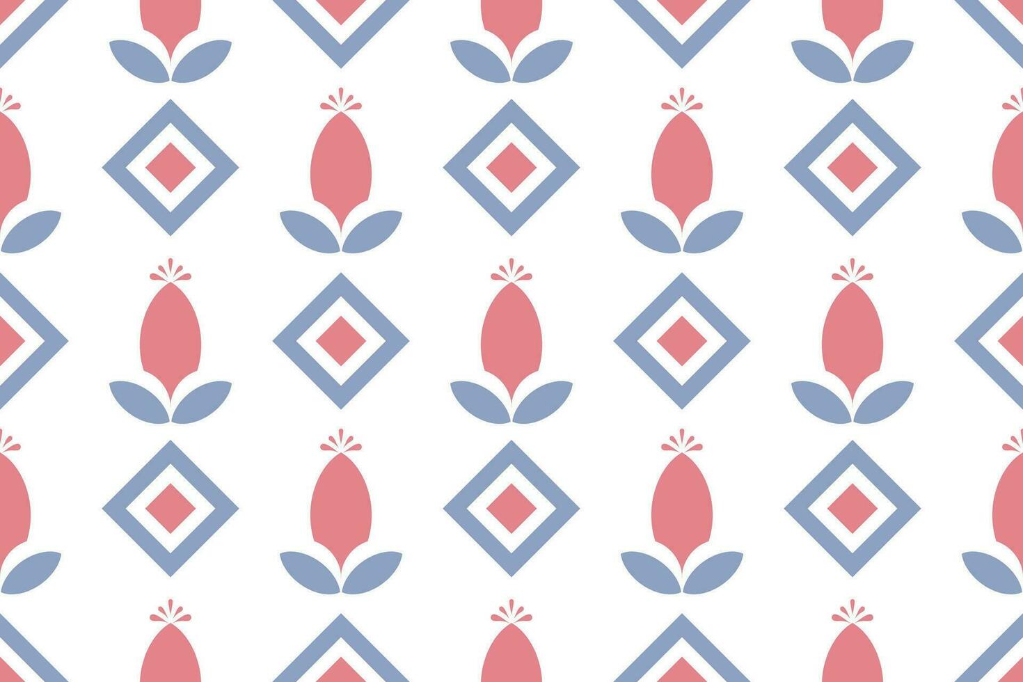 ethnic geometric seamless pattern. ceramic tile pattern, Can be used in fabric design for clothes, decorative paper, wrapping, cute illustration, tile design vector