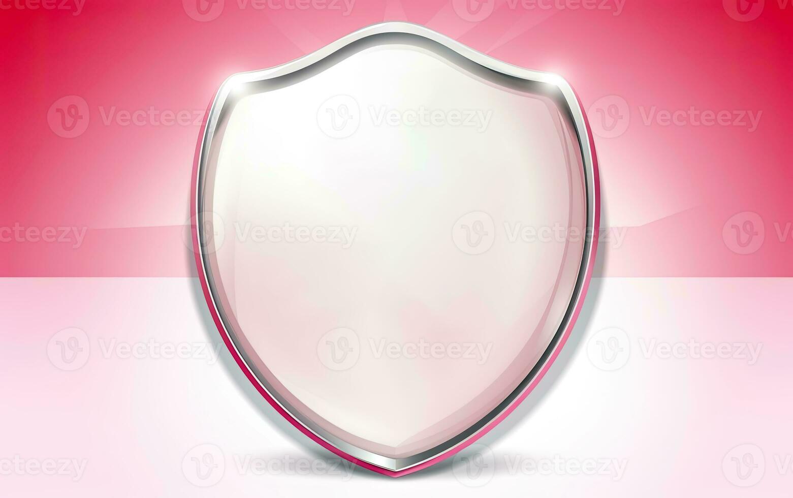 3d shield emblem mockup photo