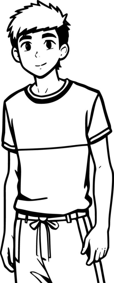 vector illustration of man cartoon