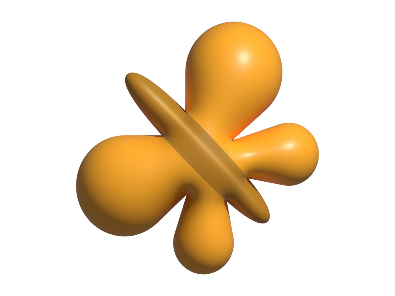 3d Butterfly icon png