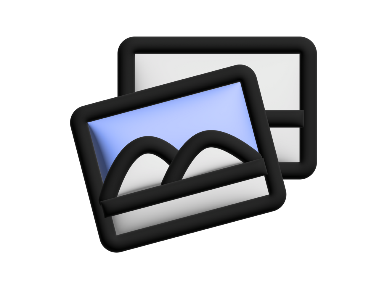 a picture of two pictures on a transparent background png
