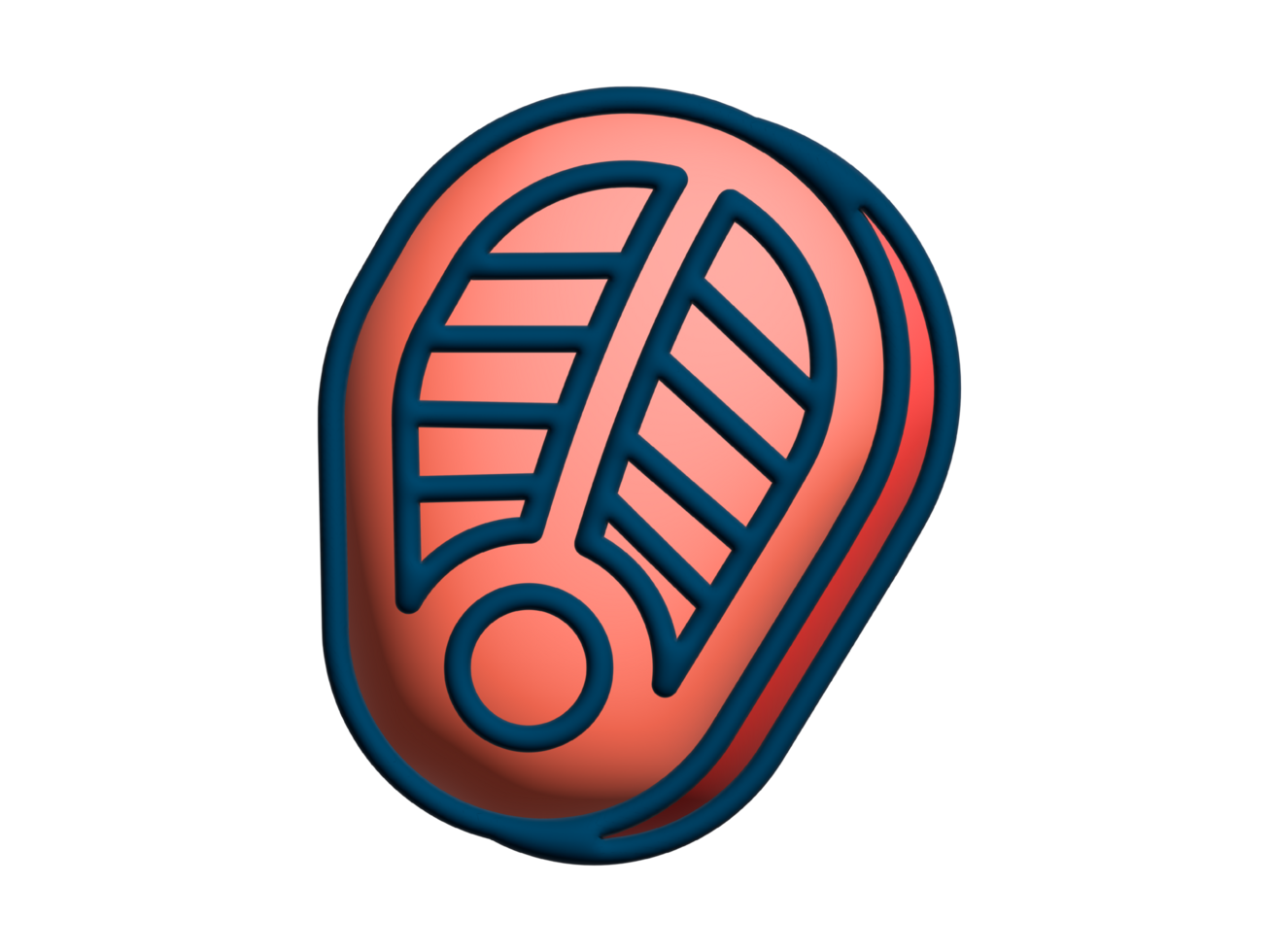 Beef on transparent background png