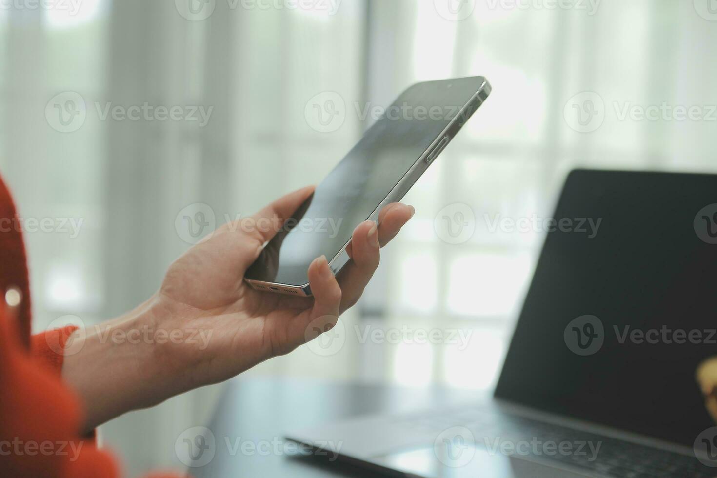 Audit concept,Administrator business man financial inspector and secretary making report calculating balance. Internal Revenue Service checking document. photo