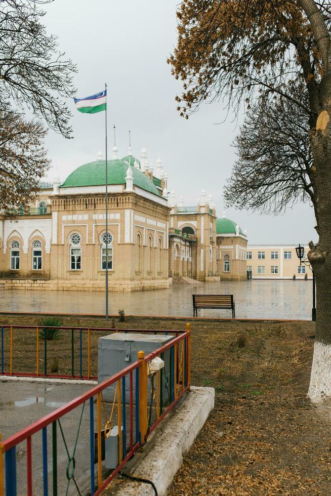 Kagan, Uzbekistan. December 2022. Palace of the Emir of Bukhara photo