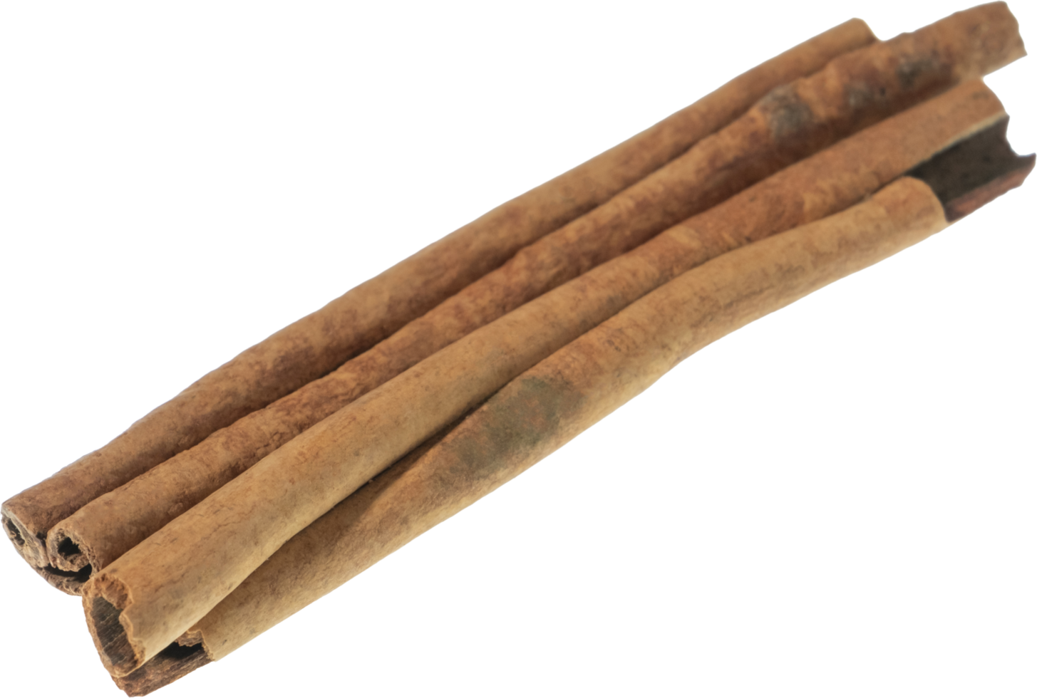 cinnamon cut out on transparent background. png