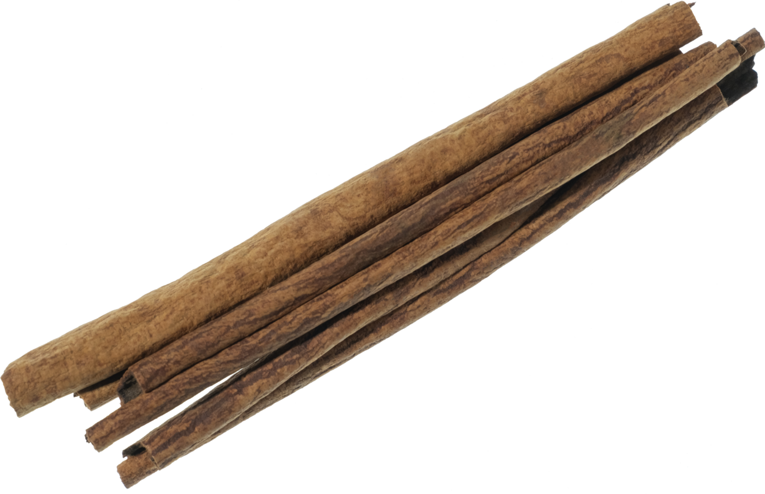 cinnamon cut out on transparent background. png