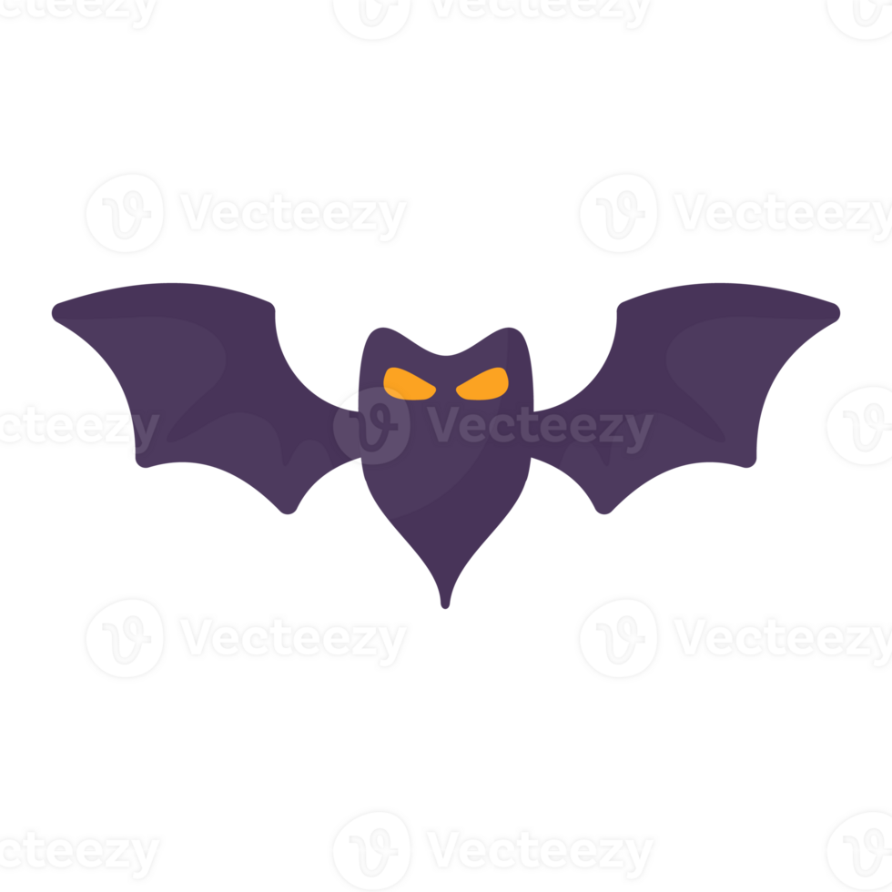 vampire bat cartoon scary ghost bat Blood on Halloween png