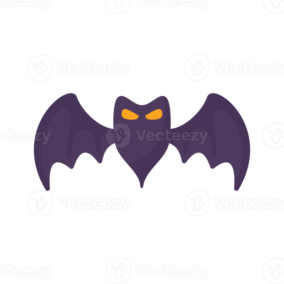 vampire chauve souris dessin animé effrayant fantôme chauve souris du sang sur Halloween png