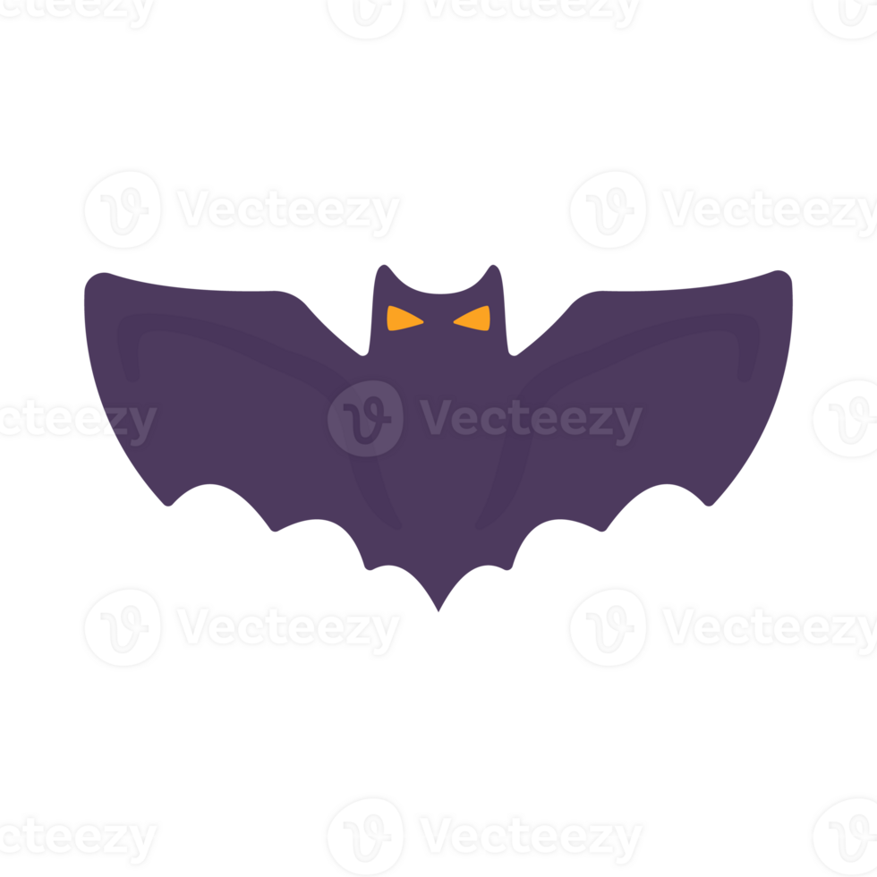 vampire bat cartoon scary ghost bat Blood on Halloween png